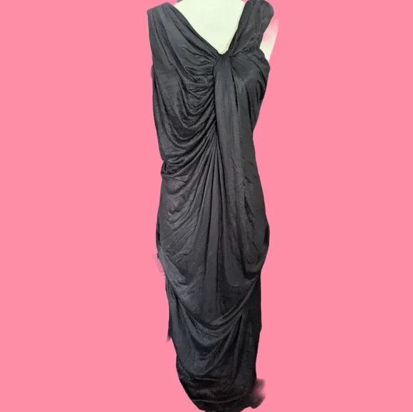 H&M viscose drape maxi dress - Picture 2 of 7